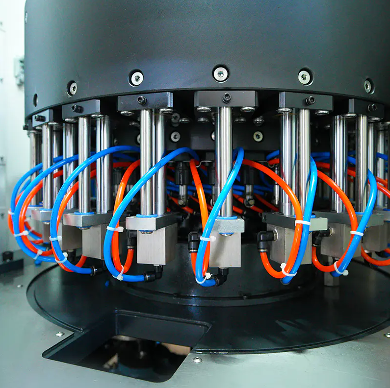 Rotary Cap Compression Moulding Machine