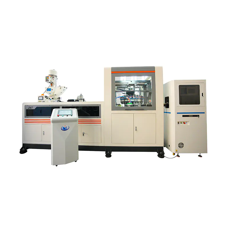 Cap compression machine